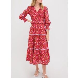 PINK CITY PRINTS Poppy Meadow Mia Dress